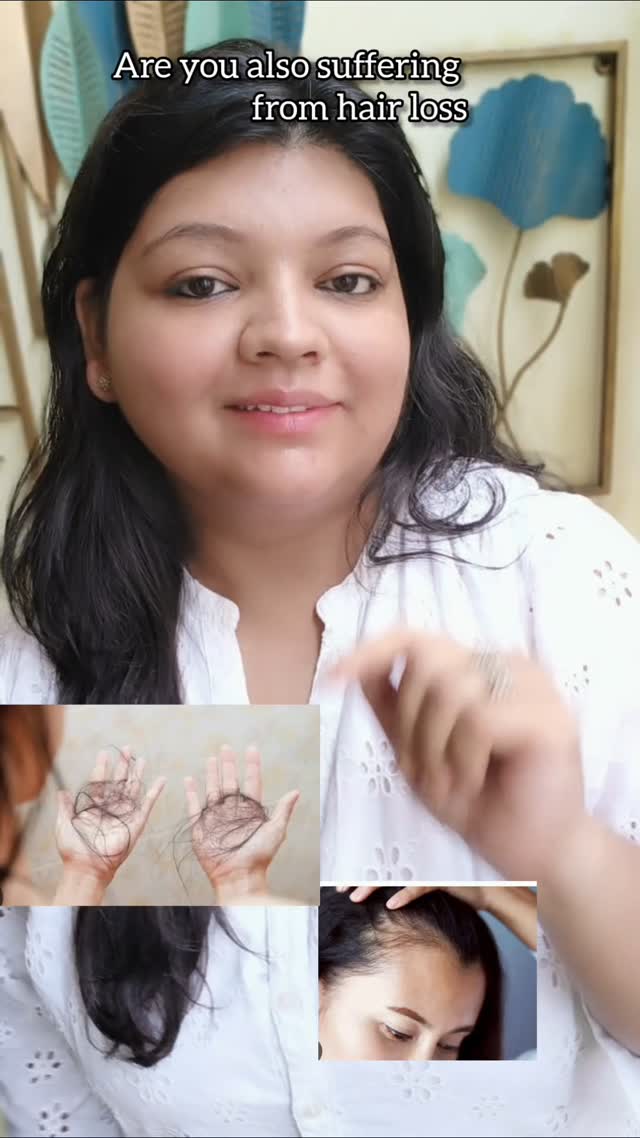 Instagram post by @meenakshi_veeraj for WishCare. Caption reads: #unsponsored My secret to long,
healthy hair?
It's....