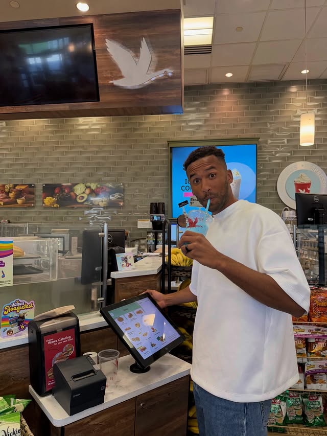 Instagram post by @austontrusty3 for Wawa. Caption reads: [...] before hitting the road. For me, it was....