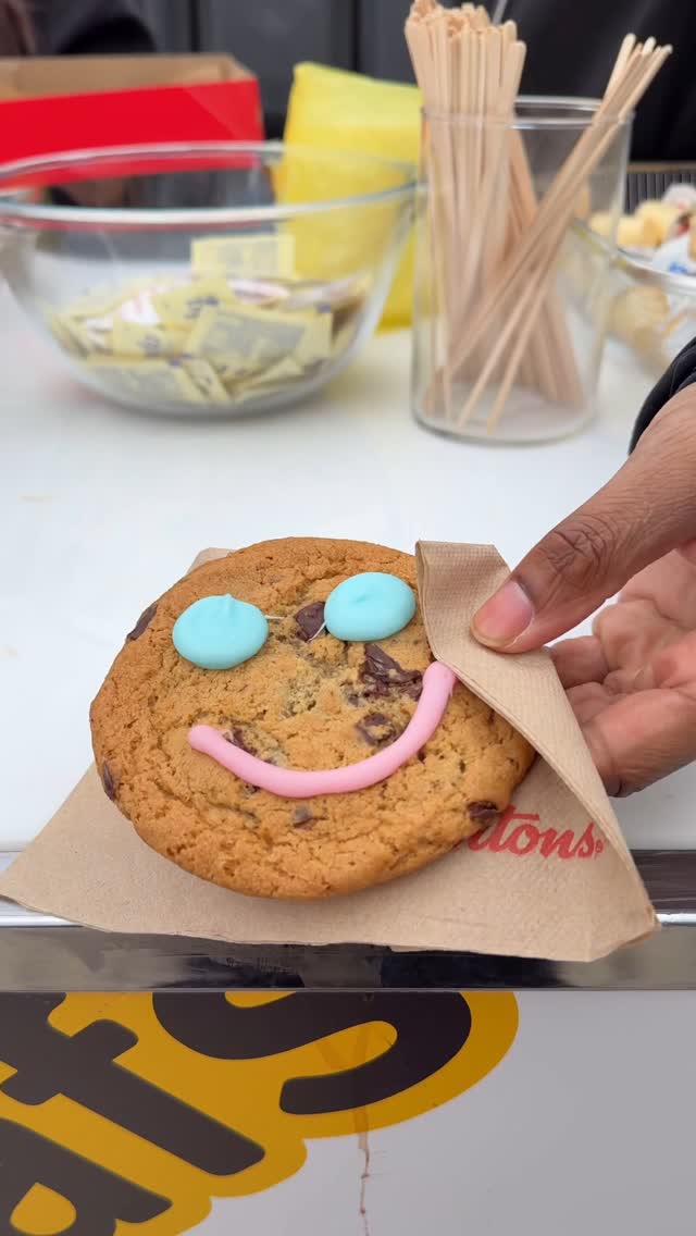Instagram post by @mapleleafs for Tim Hortons. Caption reads: If you needed another reason to smile today 😉....