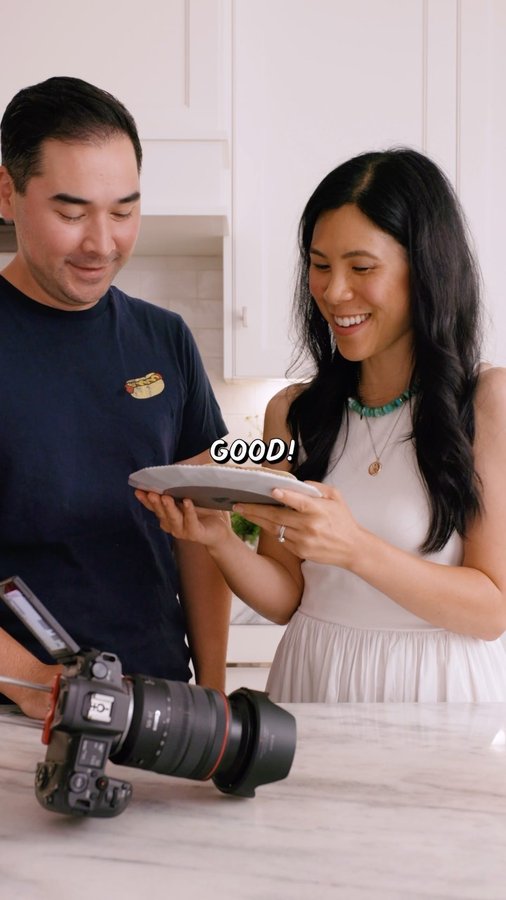 Instagram post by @honeysuckle for Rise & Puff. Caption reads: Testing My Husband’s First Date Cooked Meal! Today....