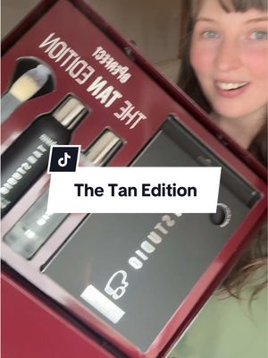 TikTok post by @mariareviewsit for BPerfect. Caption reads: The BPerfect Tanning Edition is one of the....