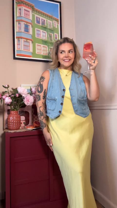 Instagram post by @libsfaulk for Lillet. Caption reads: [...] of spritz! Every summer look deserves a....