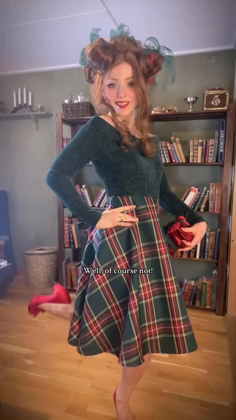 Instagram post by @fantasybyhelgam for Retro Stage. Caption reads: Imagine you’ve been invited to a Whoville themed....