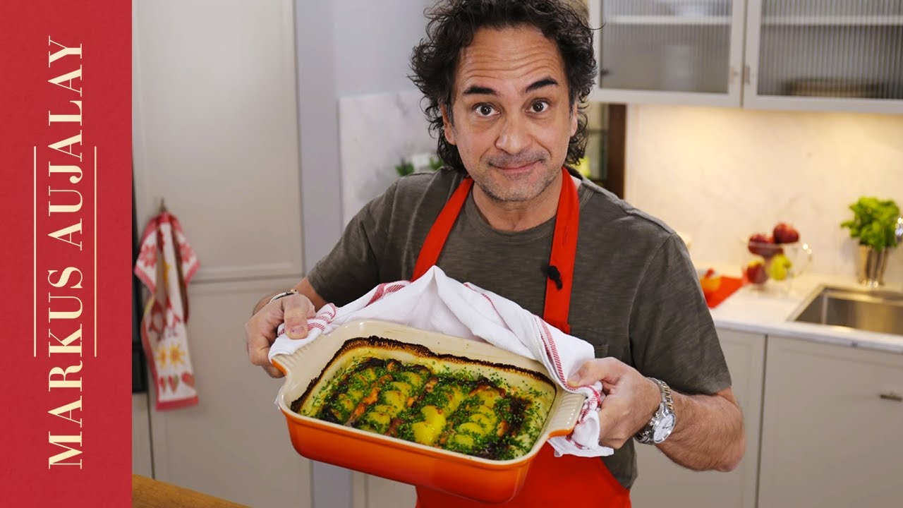 YouTube post by @markusaujalay2782 for Restaurang Tegelbacken. Caption reads: Ingredienser för 4-6 personer
 
600-800 g kokt,....