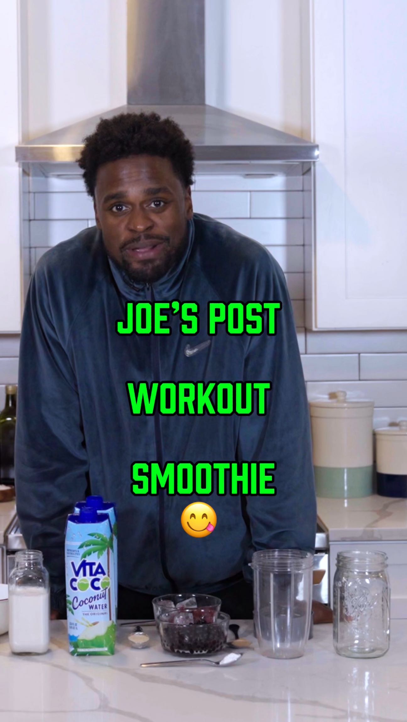 Instagram post by @joeholder for Vita Coco. Caption reads: 👨🏾‍🏫💡FREE GAME ℅ @vitacoco giving you a couple....