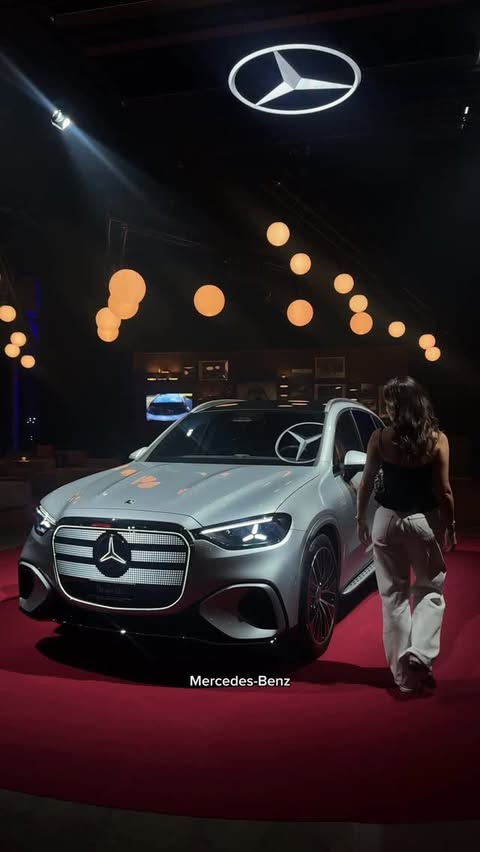Instagram post by @elviralegrand for Mercedes-Benz. Caption reads: (advertisement) Welcome to the....