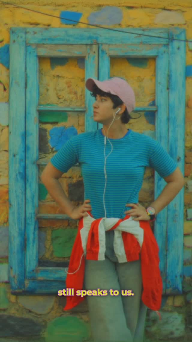 Instagram post by @asmitapathik for Swatch. Caption reads: Inspired by the glow of the ’90s. Designed for....