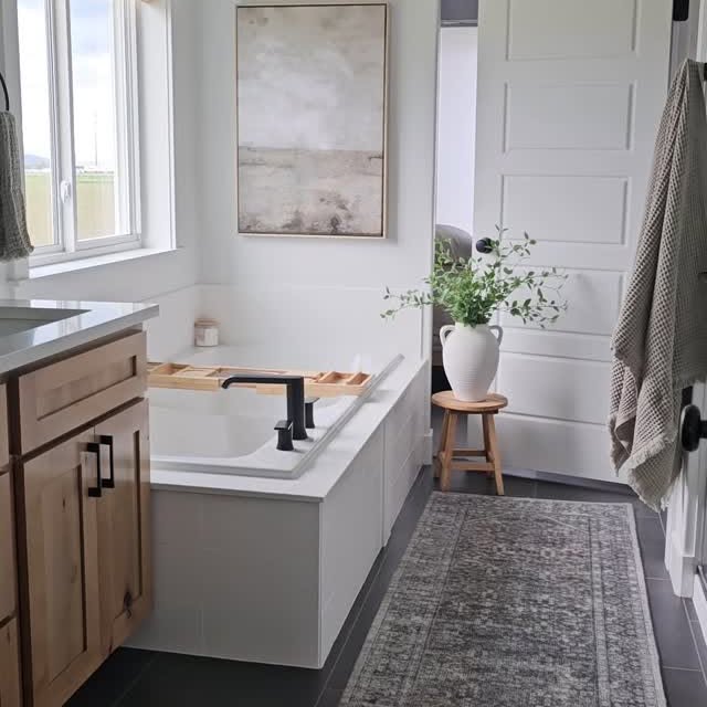 Instagram post by @andriagarciadesigns for Magnolia. Caption reads: I'm excited to partner with Magnolia Home by....