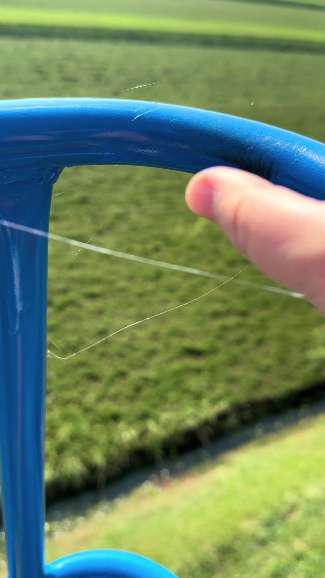 TikTok post by @cranberrychats for Ocean Spray. Caption reads: Bye bye cranberry spiders 👋🏻  @Ocean Spray Inc. ....