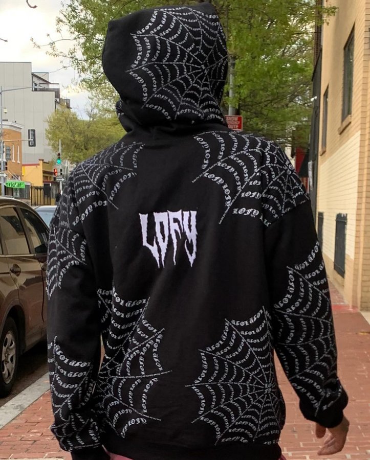 Instagram post by @iamheeem for RICK OWENS ONLINE. Caption reads: Look Out For Yourself & Go get your Hoodie now....