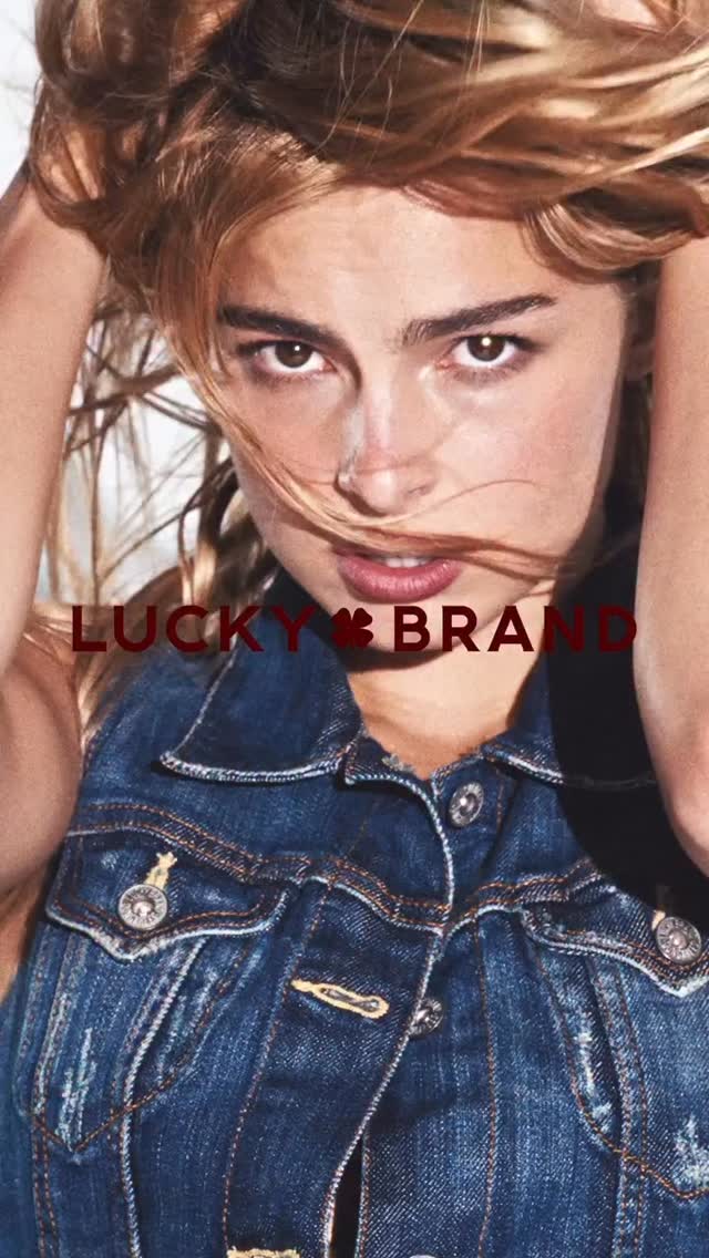 Instagram post by @sunraenation for Lucky Brand. Caption reads: ADDISON X Lucky Brand coming to you a few inches....