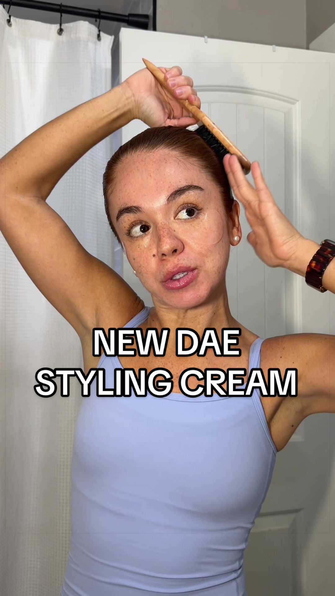 TikTok post by @tay.marena for Dae Hair. Caption reads: gifted by Dae Hair 🤍 Obsessed with the Vanilla....