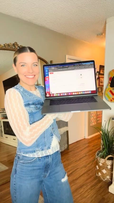 Instagram post by @thelacouple for Printful. Caption reads: [...] something you love → upload it to @printful....