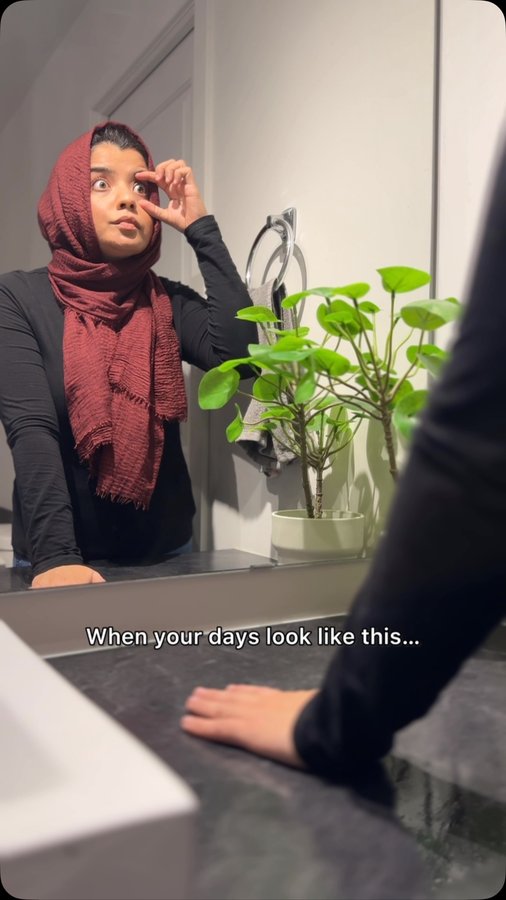 Instagram post by @saadia.ammad for Jamieson Vitamins. Caption reads: Did you know that about one-third of Canadians get....