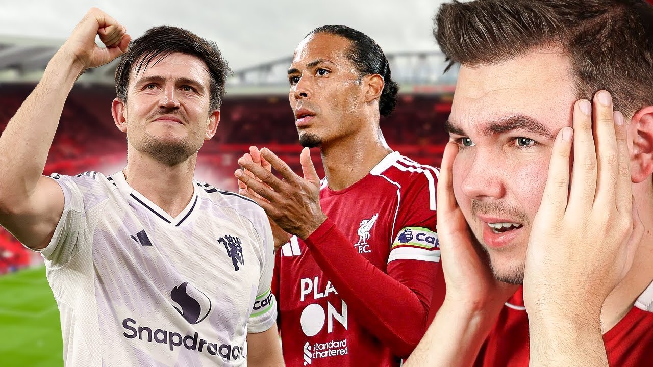 YouTube post by @PLKD for R-GOL. Caption reads: IT WASN'T SUPPOSED TO HAPPEN... LIVERPOOL VS MAN....