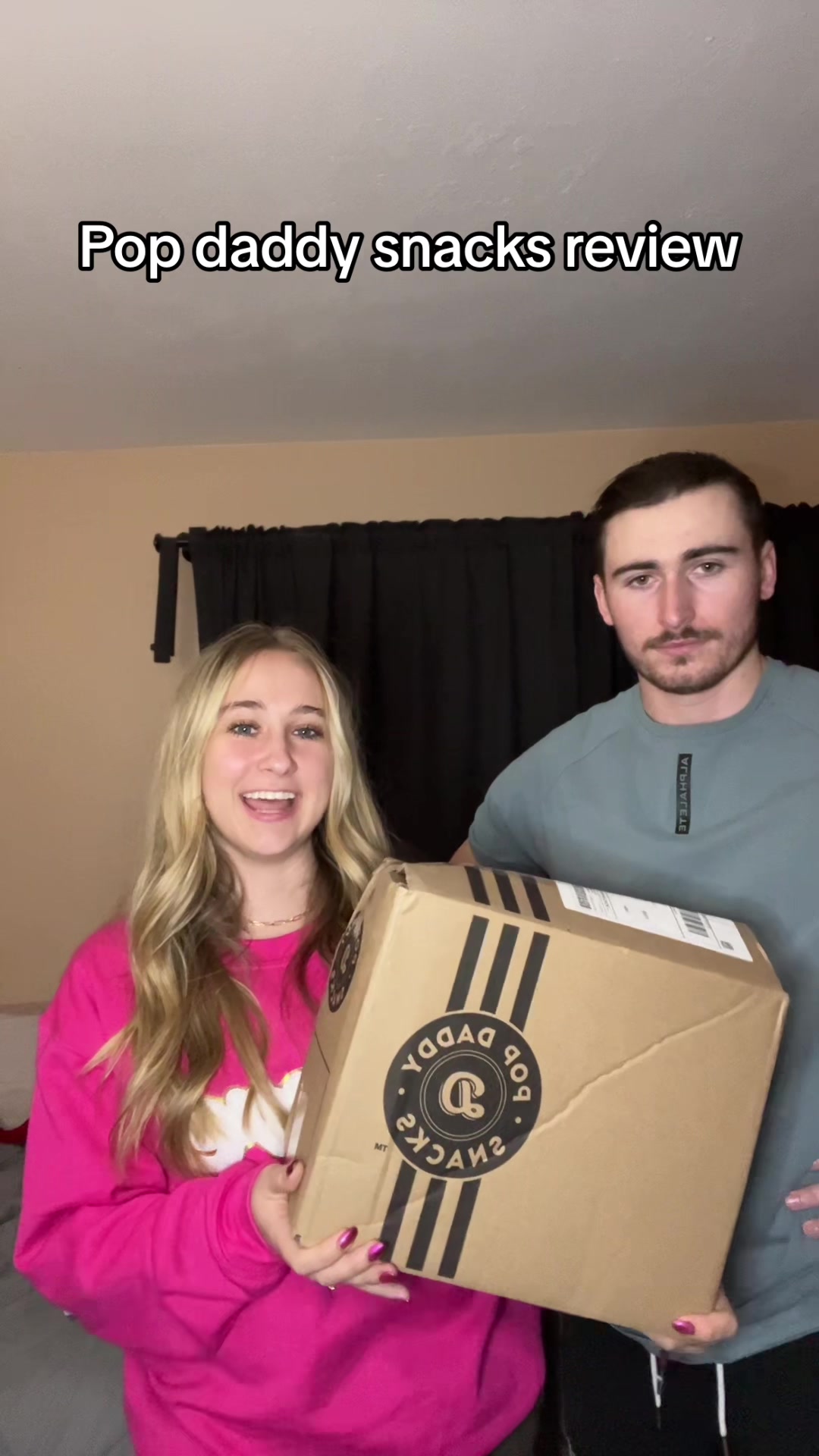 TikTok post by @messybun2022 for Popdaddy Snacks. Caption reads: @Popdaddysnacks i love tbem!!! .