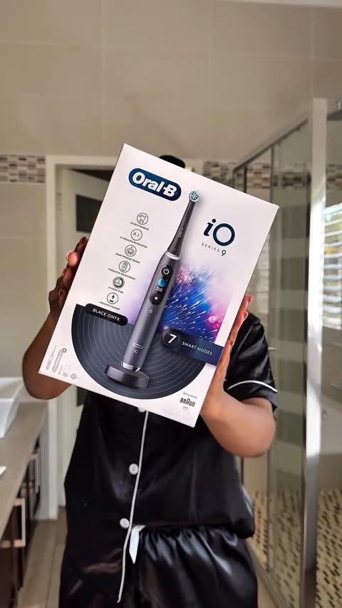 Instagram post by @becoming_dr.nthabi for Oral-B. Caption reads: [...] taking care of myself matters too🤍. The....