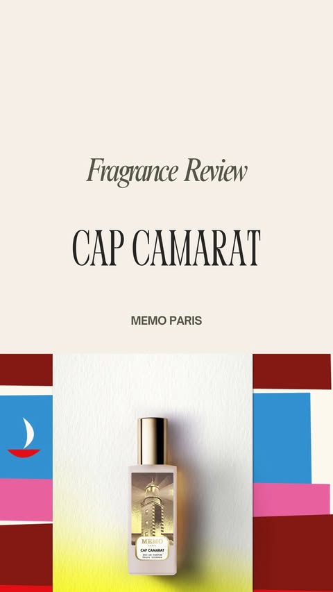 Instagram post by @jessescentials for Memo Paris. Caption reads: PR | Fragrance Review Cap Camarat by Memo Paris....