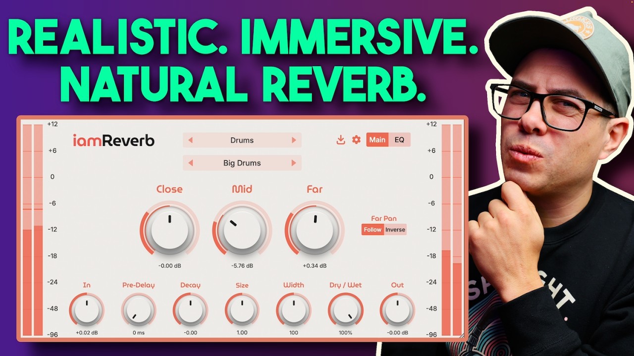 YouTube post by @spinlightstudios for Safari Pedals. Caption reads: This Might Be the Most Natural Reverb You’ve Ever....