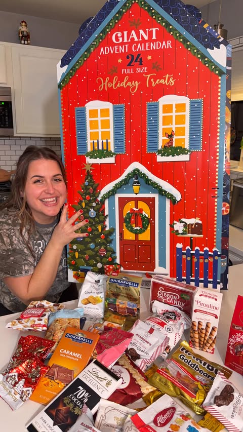 Instagram post by @live_fabulously for The Popcorn Factory. Caption reads: @costco What should I eat first? 

@ghirardelli....