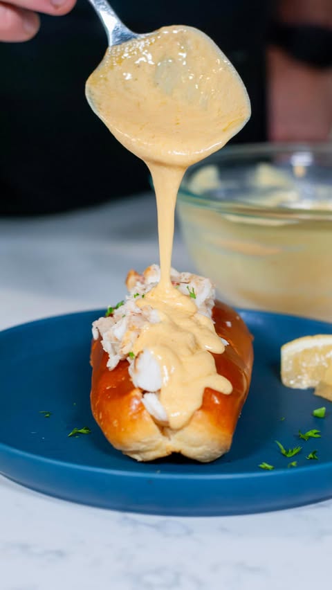 Instagram post by @cookitwithtim for GoodLife Proteins. Caption reads: This Cajun Beurre Blanc is rich, buttery, and is....