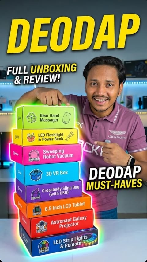 Instagram post by @tokitech01 for DeoDap. Caption reads: [...] utility, here are 5 game-changers from....