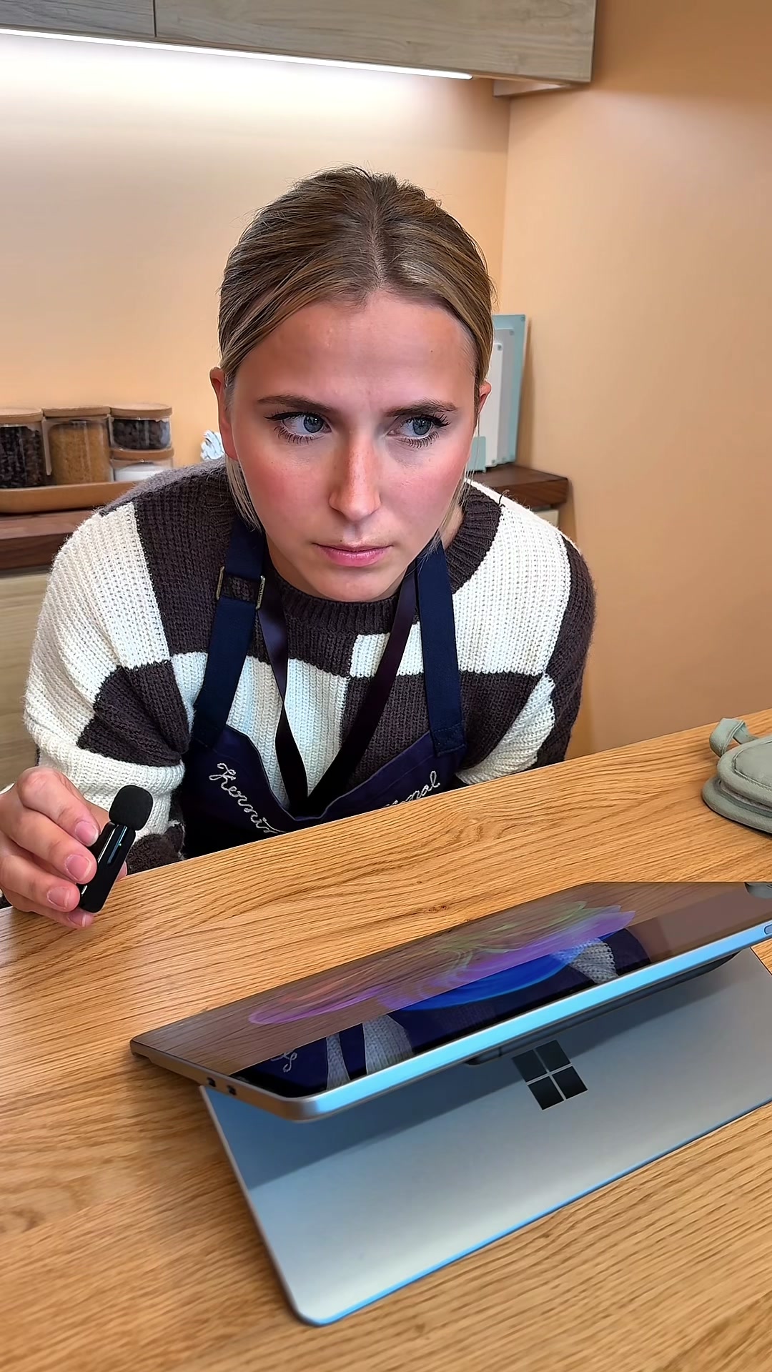 TikTok post by @emilyzugay for Windows. Caption reads: Finally met my bestie. They can talk now @Windows ....