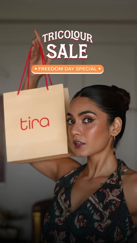 Instagram post by @ishanimitraa for Tira. Caption reads: [...] become your problem too, now’s the time.....