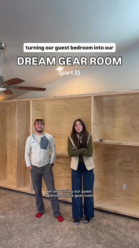 Instagram post by an influencer for Gregory Mountain Products. Caption reads: part 2: finishing the build!!! 👇 (ad) I seriously....
