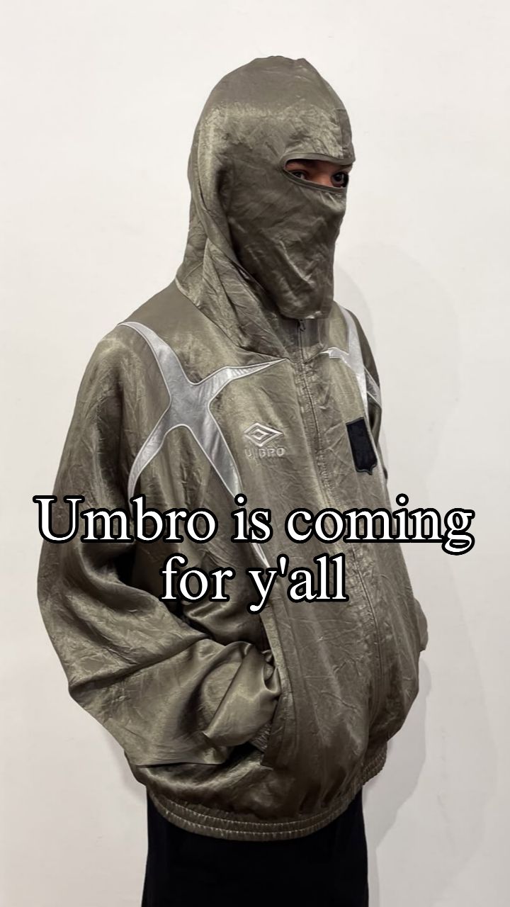 Instagram post by @noahxblack for Umbro. Caption reads: Umbro x Slam Jam dropped one of the best [...].