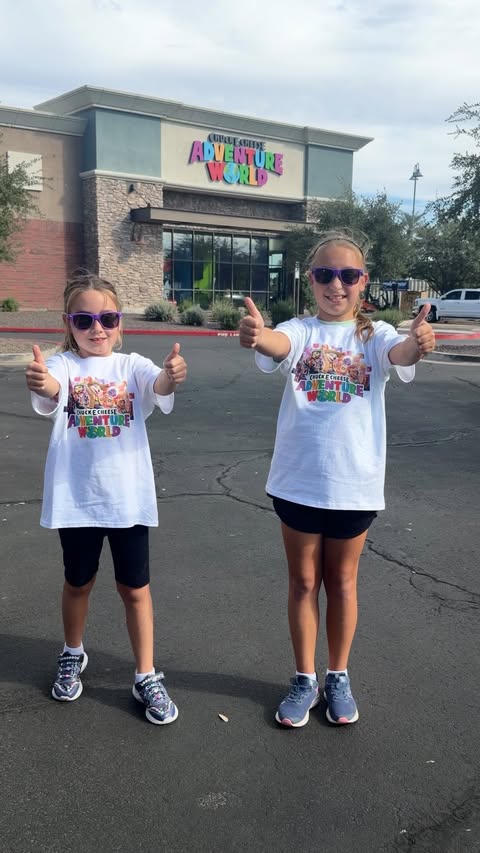 Instagram post by @kidizona for Chuck E. Cheese. Caption reads: [...] ALL NEW @adventureworldchandler by....