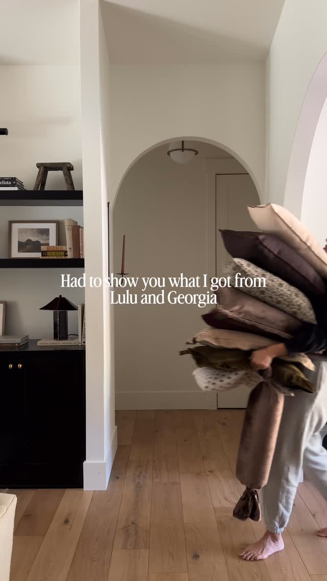 Instagram post by @alyssakirk.home for Lulu and Georgia. Caption reads: [...] / Having a pinch-me moment that....