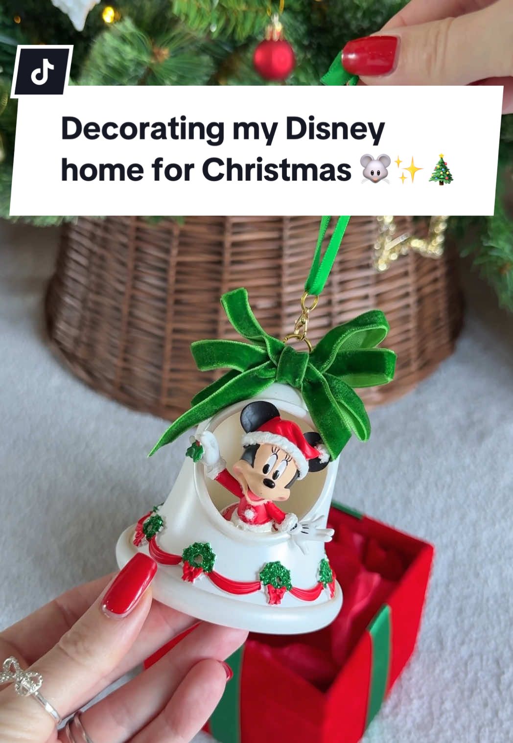 TikTok post by @magicwithclo for Universal Musiek. Caption reads: #AD - I love adding Disney details to my home at....