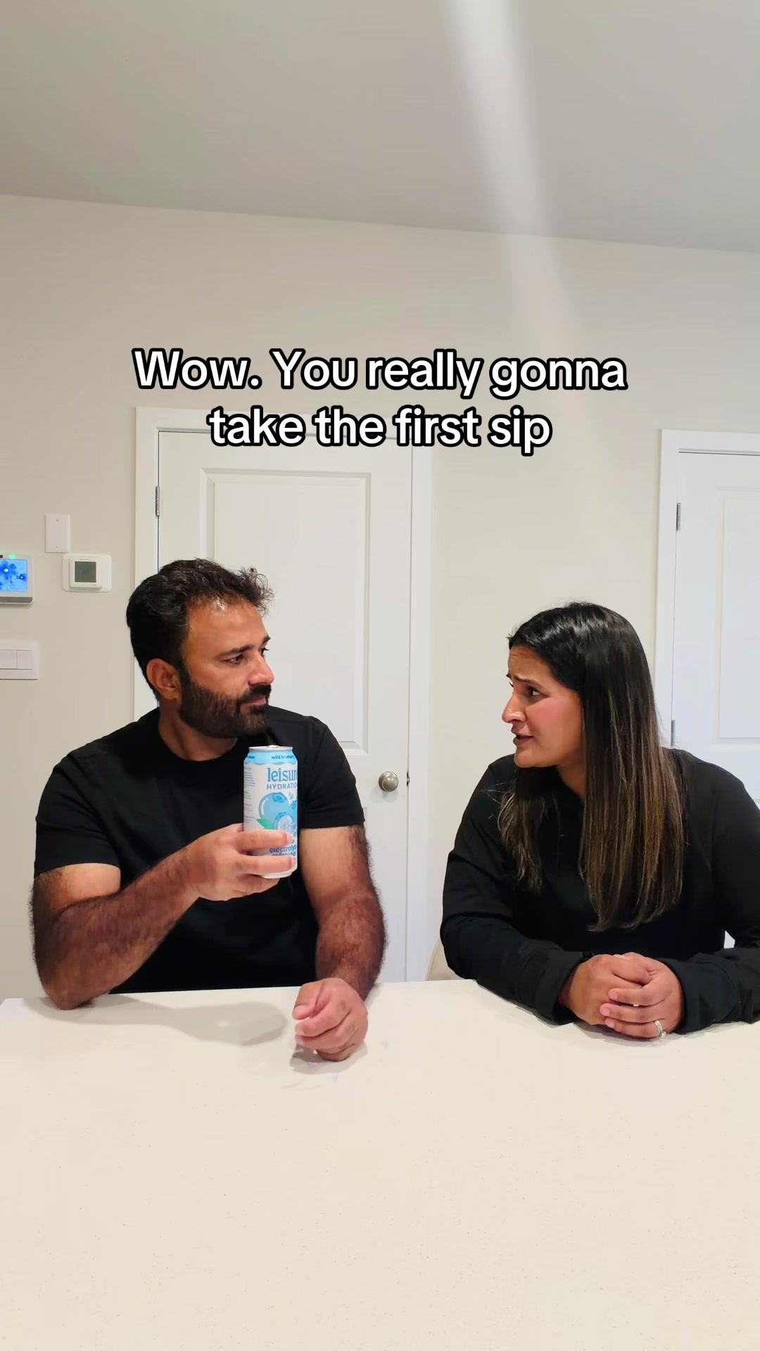 TikTok post by @mai_yaazi for Leisure Project Co. Caption reads: What did I do wrong? Ask for a sip of my favorite....