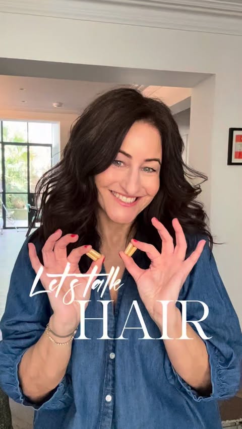 Instagram post by @this_is_fifty for Hairburst. Caption reads: [...] Hair Formula supplements from @Hairburst are....