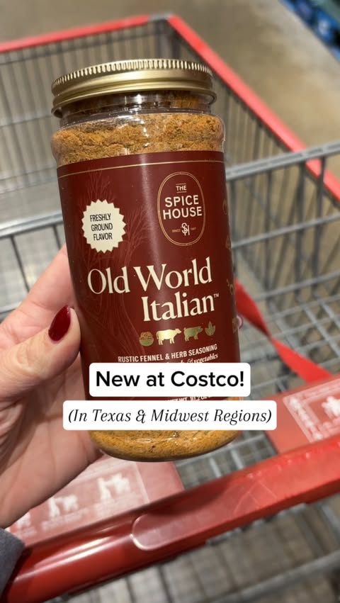 Instagram post by @grocery_obsessed for The Spice House. Caption reads: New Seasoning Find at Costco 👀

@thespicehouse....