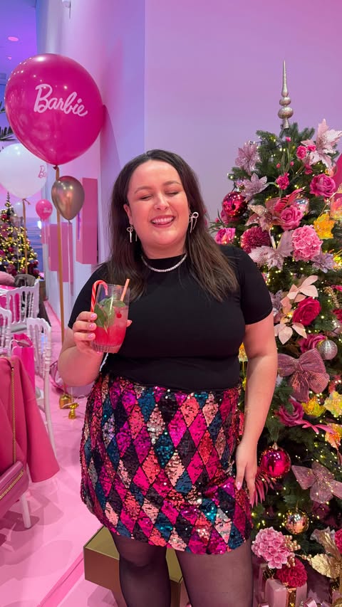 Instagram post by @amyastridd for Barbie. Caption reads: [...] feels magical and just keeps going!!
📍....