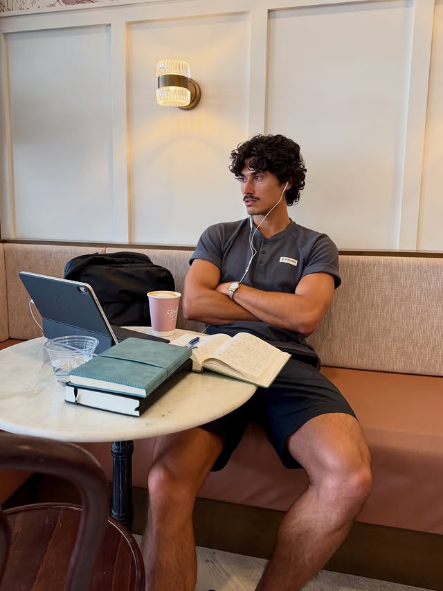 Instagram post by @ddimov_ for Columbia Sportswear. Caption reads: coffee + Columbia @columbia1938 #columbiapartner.
