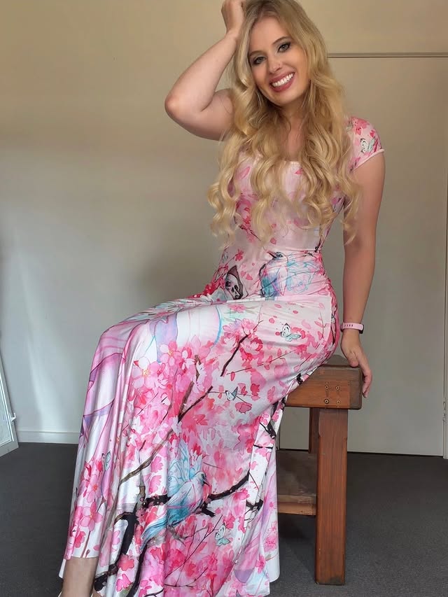 Instagram post by @100rainbowdresses2 for Blackmilk Clothing. Caption reads: [...] @lorazombie dress 🥹🫶✨ 💕 . . . .....
