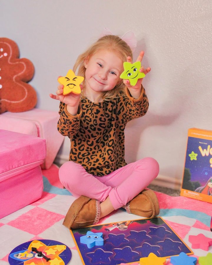 Instagram post by @idkivy for SimplyFun. Caption reads: #Sponsored @simplyfun we absolutely LOVE this....