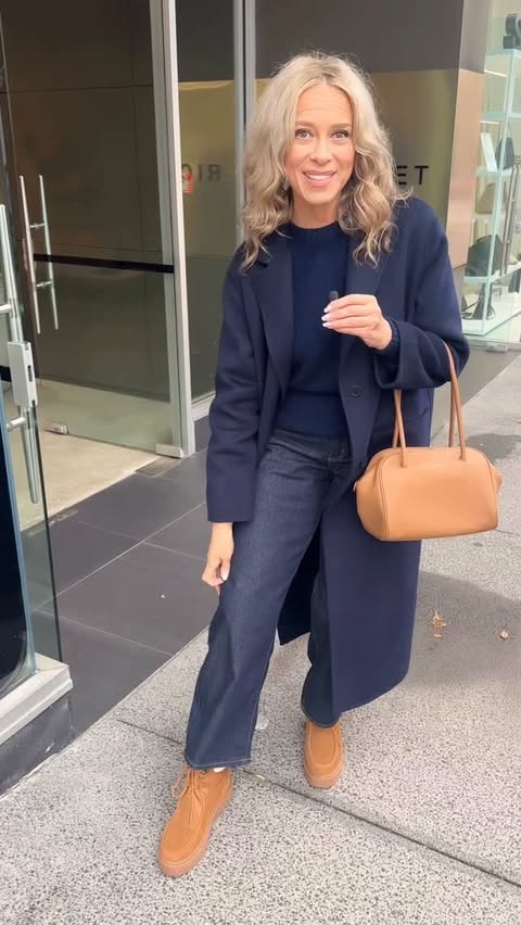Instagram post by @staceybeatsonstylist_ for Rolla's Jeans. Caption reads: [...] for layering. My jeans are from @rollasjeans....