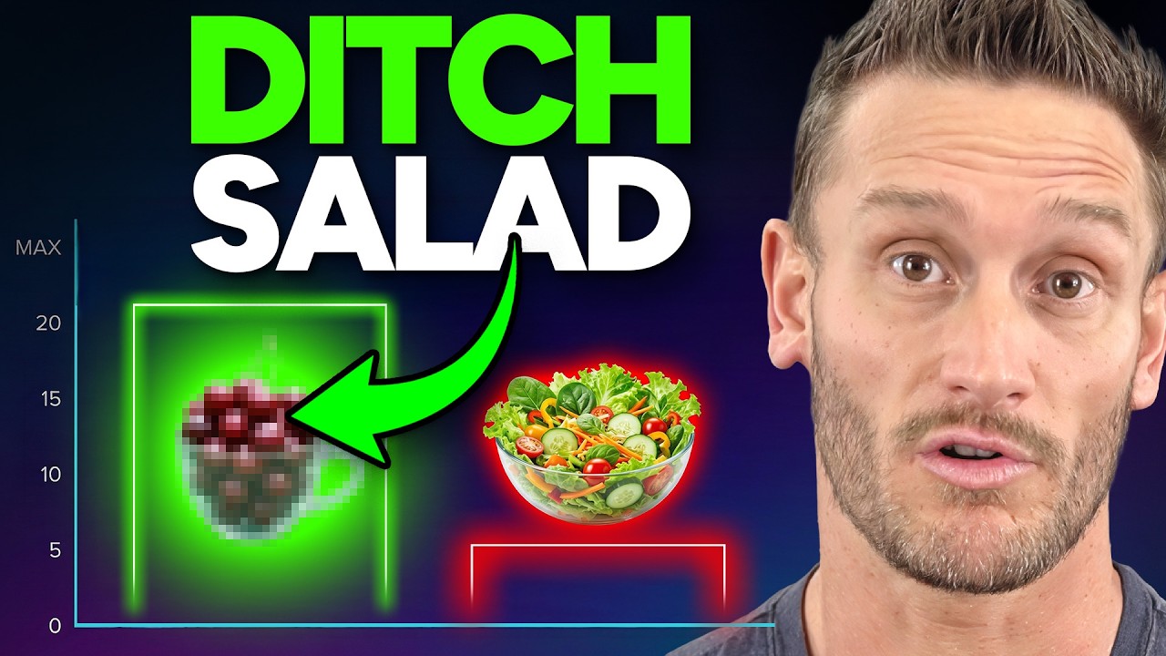 YouTube post by @ThomasDeLauerOfficial for Seed. Caption reads: 1/4 Cup has 100x More Nutrients than a Salad (and....