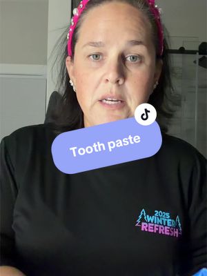TikTok post by @its_allyson_irl for Mouthology. Caption reads: @Mouthology #toothpaste.