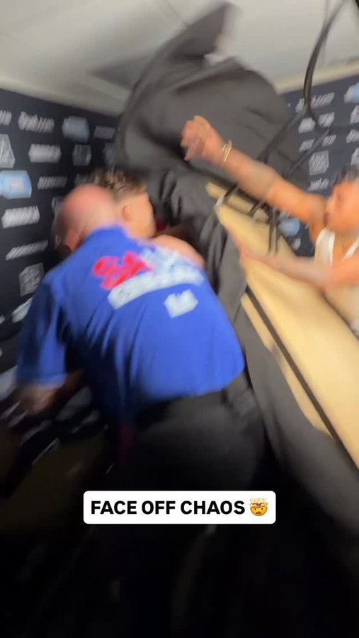 Instagram post by @misfitsboxing for boohooMAN. Caption reads: There’s bad blood between Argentinian King and....