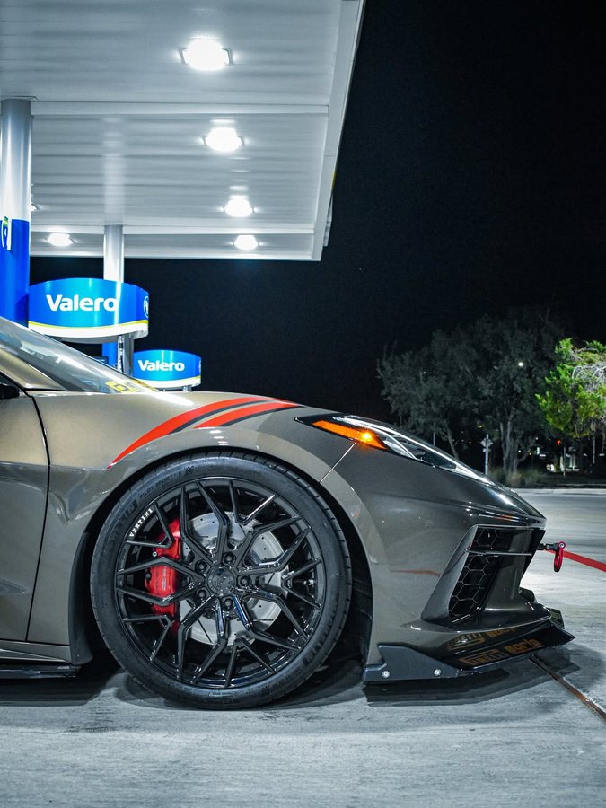 Instagram post by @mission.c8 for 10 Second Racing. Caption reads: August photo dump 🦇🤝 More to come 🦇🖤....