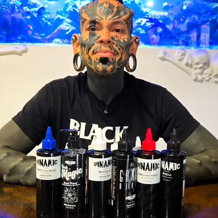 Instagram post by @emiliobodymod for Dynamic Color. Caption reads: Still a few booths available for those who want to....