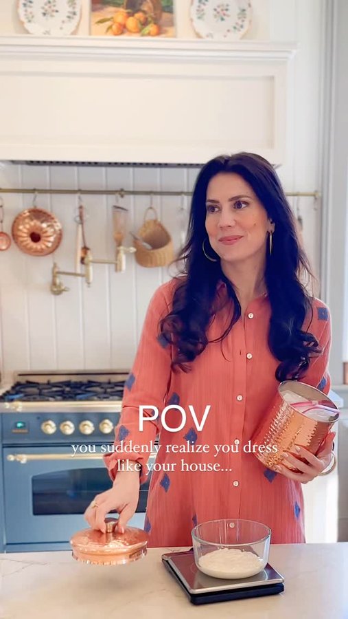 Instagram post by @juliacurated for J.Jill. Caption reads: #ad #JJillStyle I have always said that this house....