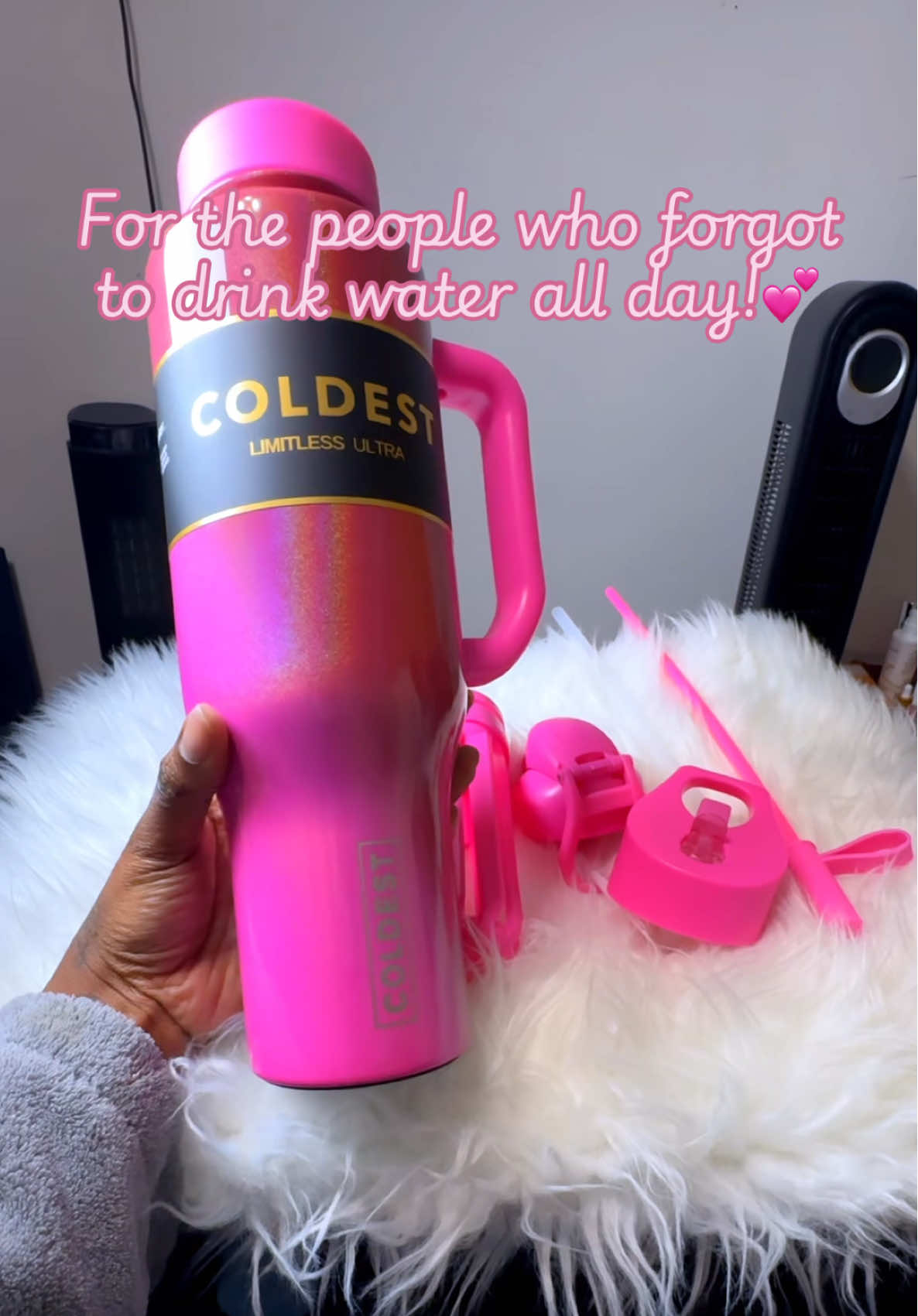 TikTok post by @boyzmuva for Coldest. Caption reads: [...] you. #tiktokshopcreatorpick #tumbler....