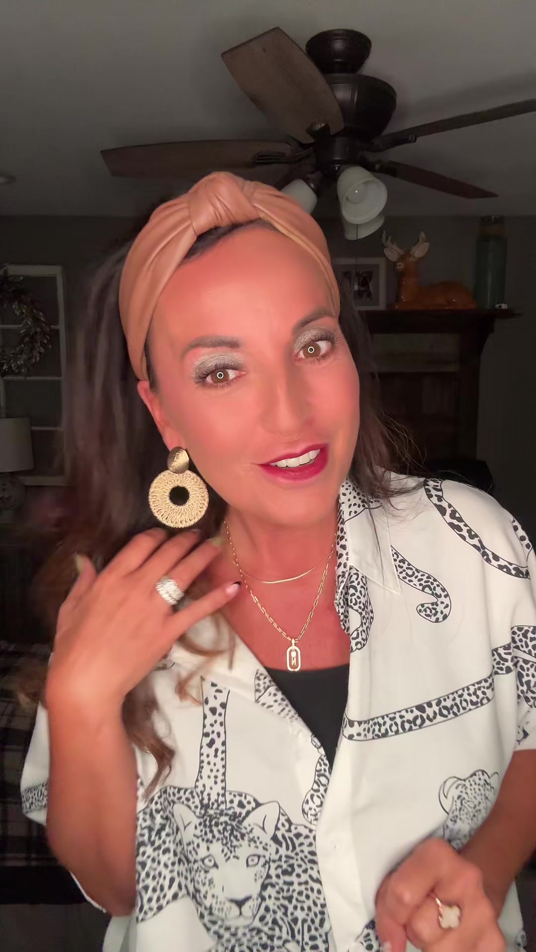 TikTok post by @feral_fashionistas for TimelessDream. Caption reads: Free shipping!!! Two necklaces for the price of....