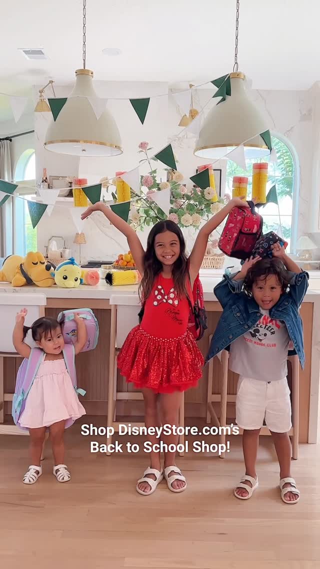 Instagram post by @joyfullygreen for Disney Store. Caption reads: [...] with balloons and a surprise from....